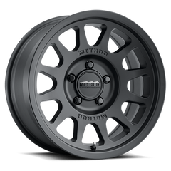 Aluminum Wheels 16x6 Bead Grip MR703 Bolt Pattern 5 On 130 Offset 68 Lip Size 0 Matte Black MB Method