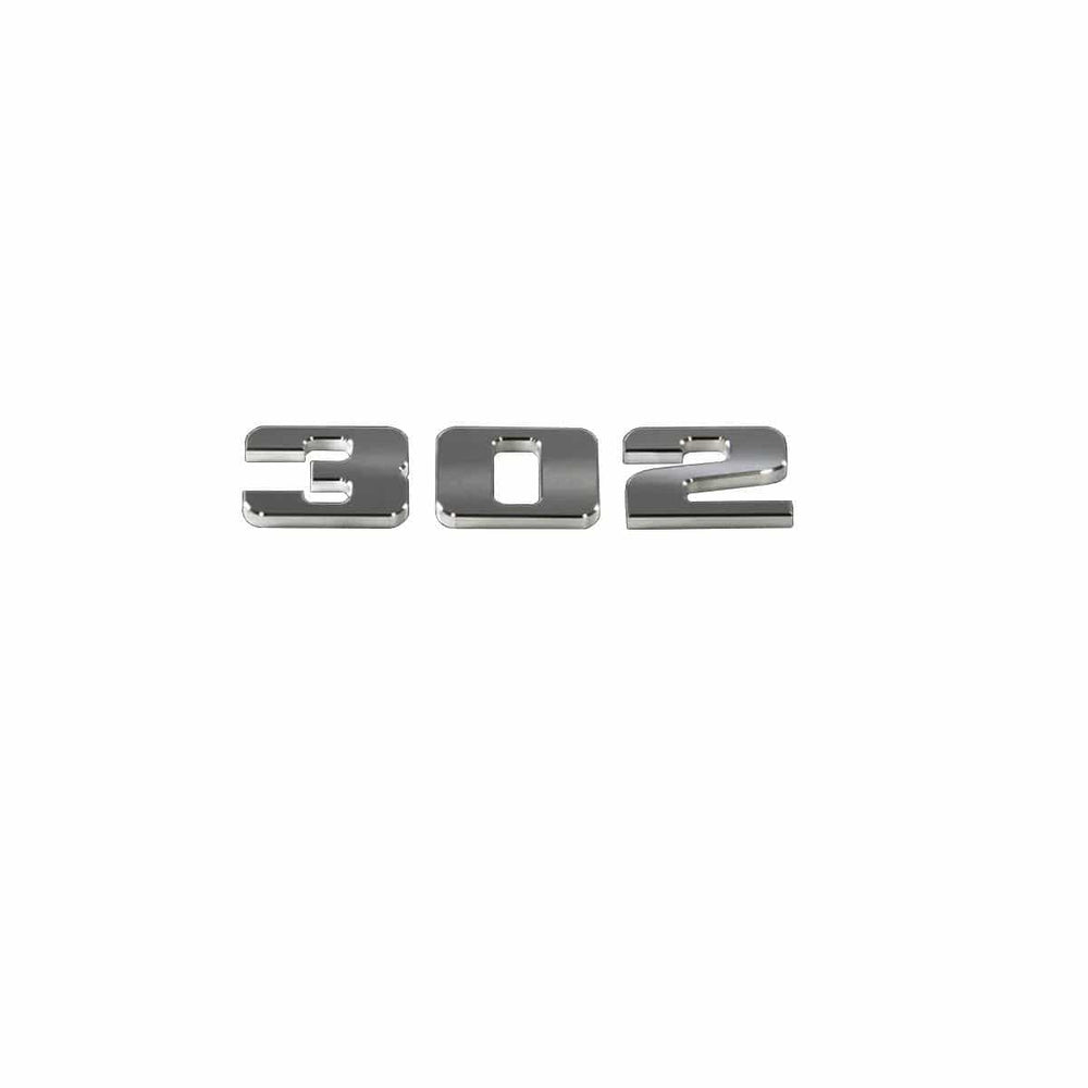 302 Billet Emblem (fits Ford Mustang, Universal) UPR
