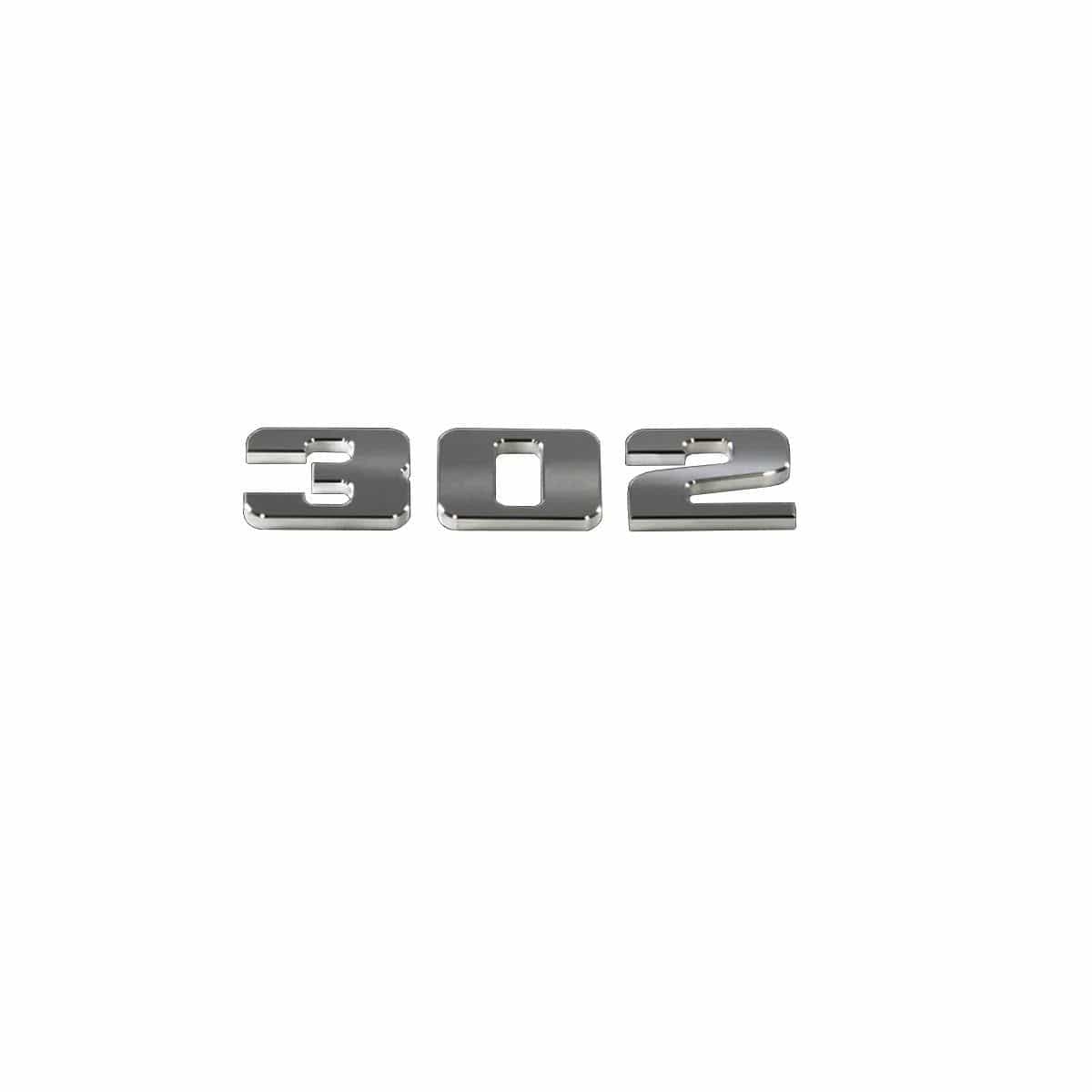 302 Billet Emblem (fits Ford Mustang, Universal) UPR