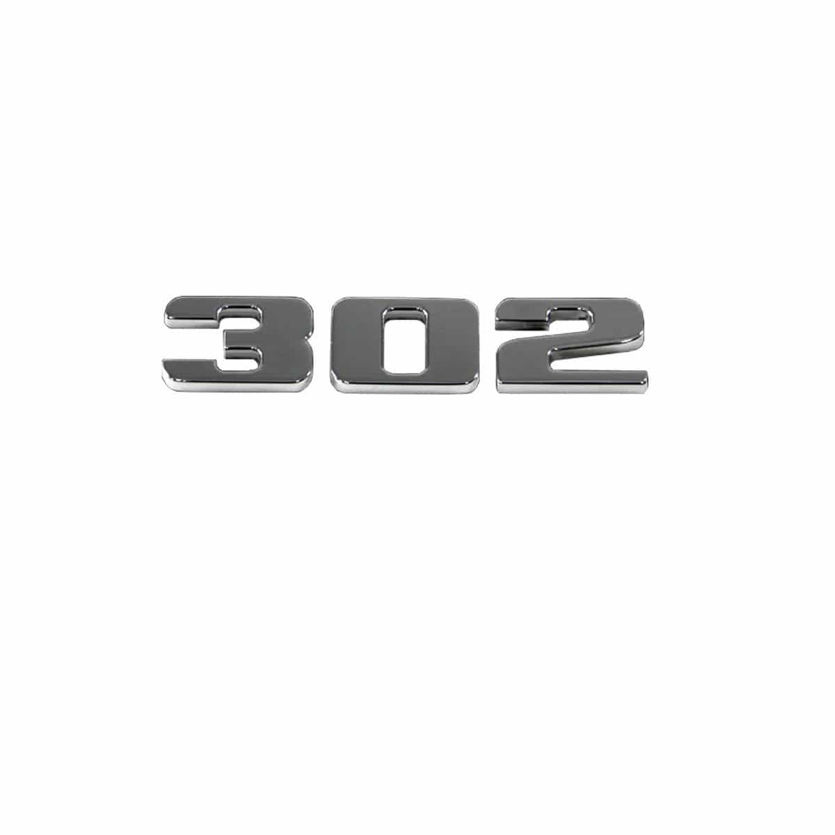 302 Billet Emblem (fits Ford Mustang, Universal) UPR