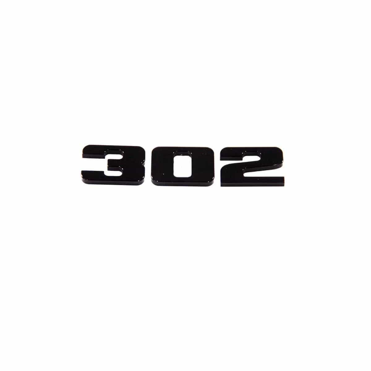 302 Billet Emblem (fits Ford Mustang, Universal) UPR