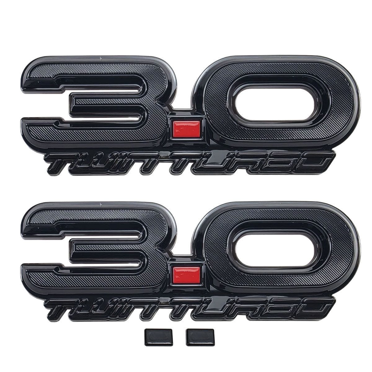 UPR 3.0 Twin Turbo Fender Emblem Pair (fits Explorer ST, Bronco Raptor, Ranger Raptor)