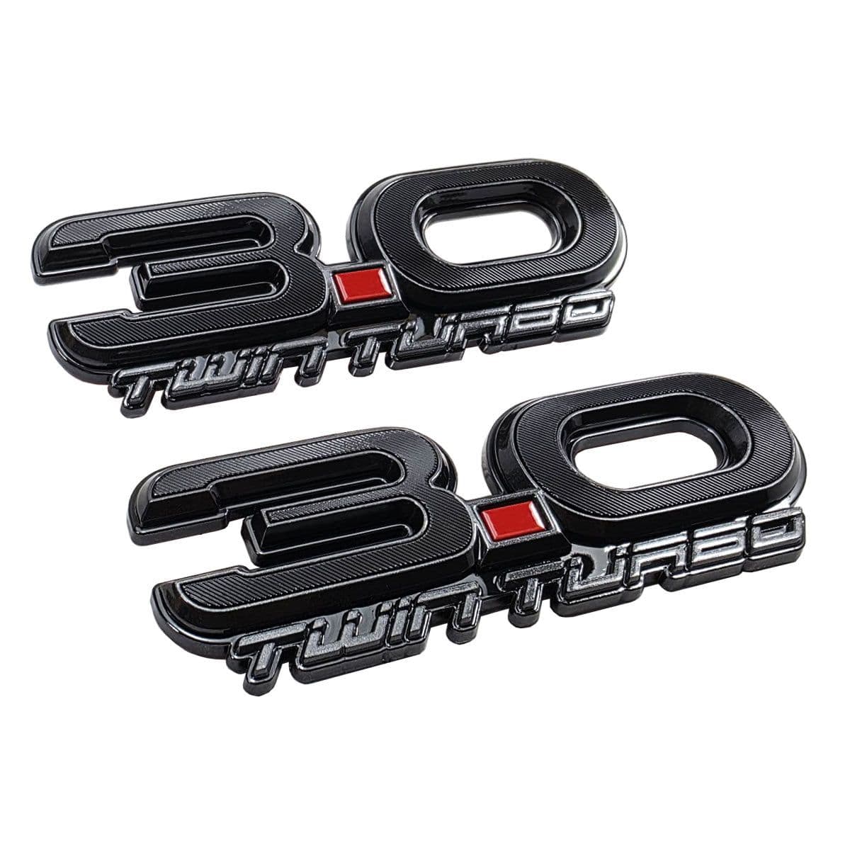 UPR 3.0 Twin Turbo Fender Emblem Pair (fits Explorer ST, Bronco Raptor, Ranger Raptor)