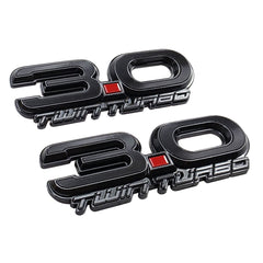 UPR 3.0 Twin Turbo Fender Emblem Pair (fits Explorer ST, Bronco Raptor, Ranger Raptor)