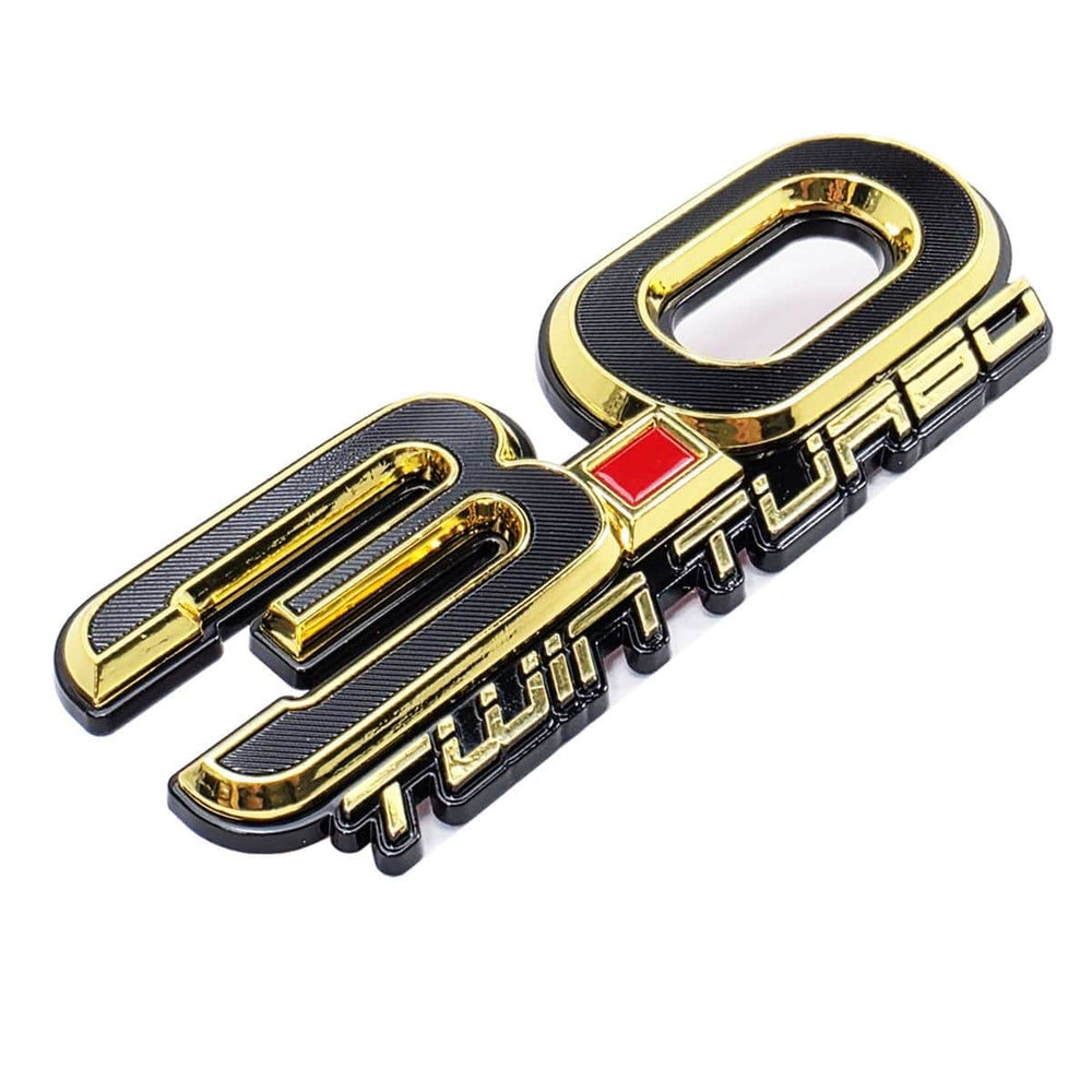 UPR 3.0 Twin Turbo Fender Emblem Pair (fits Explorer ST, Bronco Raptor, Ranger Raptor)
