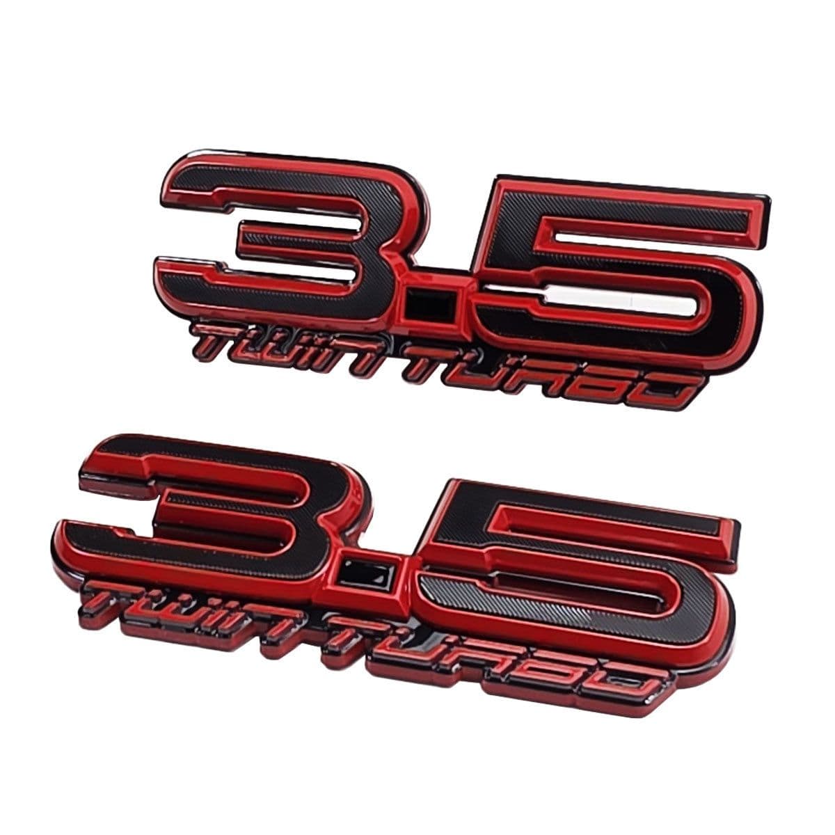 UPR 3.5 Twin Turbo Fender Emblem Pair (fits F-150, Explorer, F-150 Raptor, Flex, Expedition)