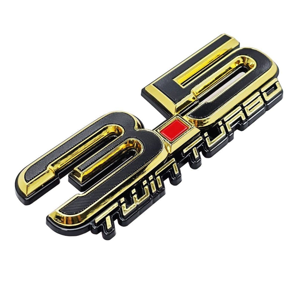 UPR 3.5 Twin Turbo Fender Emblem Pair (fits F-150, Explorer, F-150 Raptor, Flex, Expedition)