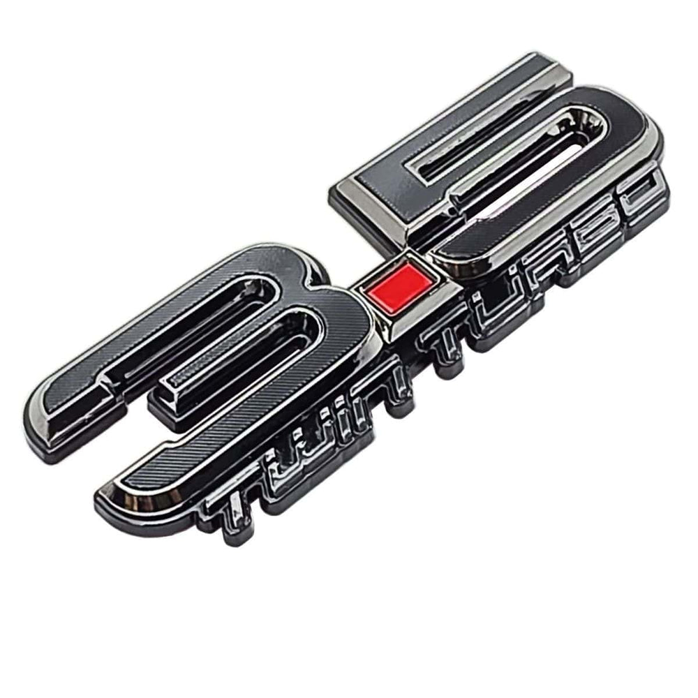 UPR 3.5 Twin Turbo Fender Emblem Pair (fits F-150, Explorer, F-150 Raptor, Flex, Expedition)