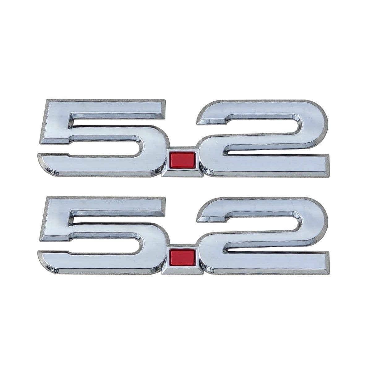 UPR 5.2 OEM Style Fender Emblem Pair (fits F-150 Raptor R, Shelby, GT500, GT350)