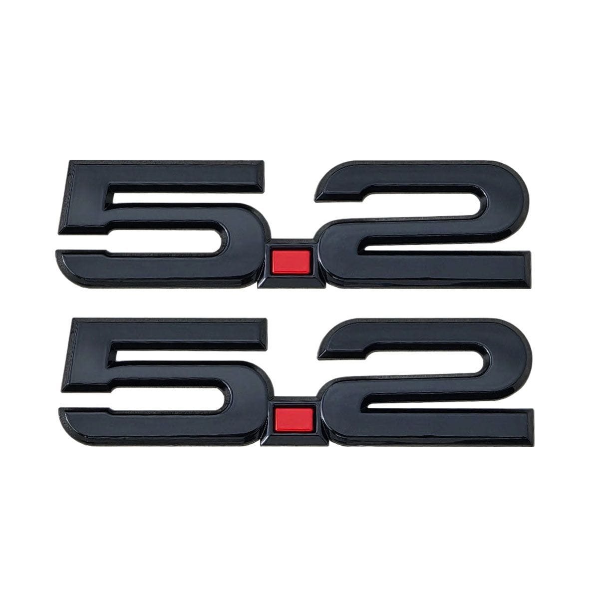 UPR 5.2 OEM Style Fender Emblem Pair (fits F-150 Raptor R, Shelby, GT500, GT350)