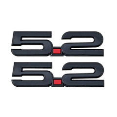 UPR 5.2 OEM Style Fender Emblem Pair (fits F-150 Raptor R, Shelby, GT500, GT350)
