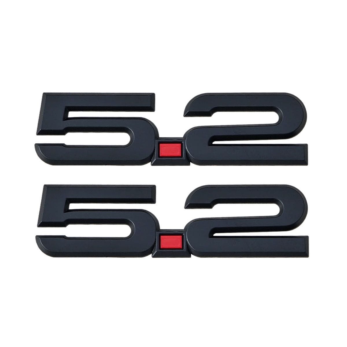UPR 5.2 OEM Style Fender Emblem Pair (fits F-150 Raptor R, Shelby, GT500, GT350)