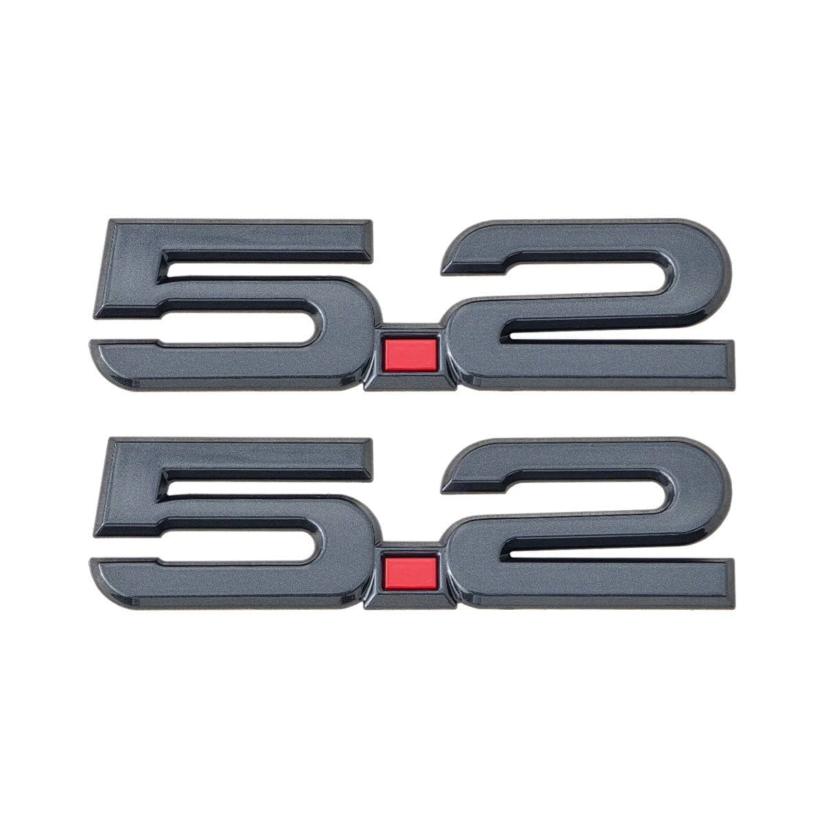 UPR 5.2 OEM Style Fender Emblem Pair (fits F-150 Raptor R, Shelby, GT500, GT350)