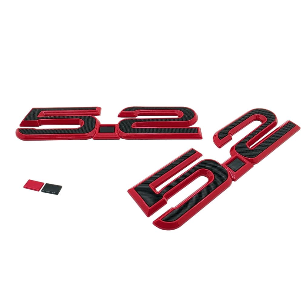 UPR 5.2 OEM Style Fender Emblem Pair (fits F-150 Raptor R, Shelby, GT500, GT350)