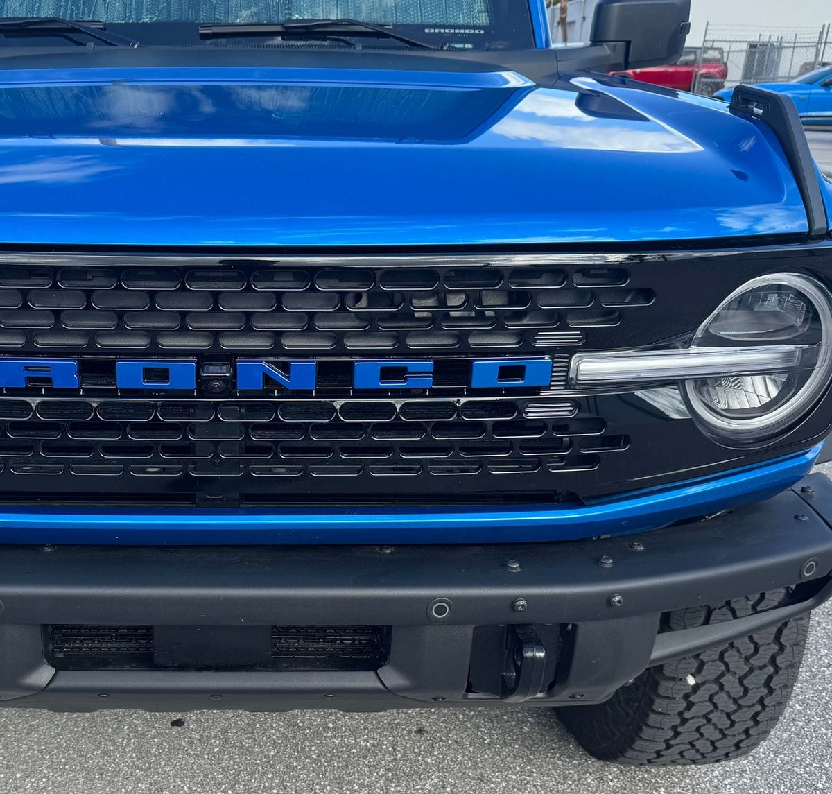 UPR Grille Replacement Letters (fits 21-26 Ford Bronco) UPR