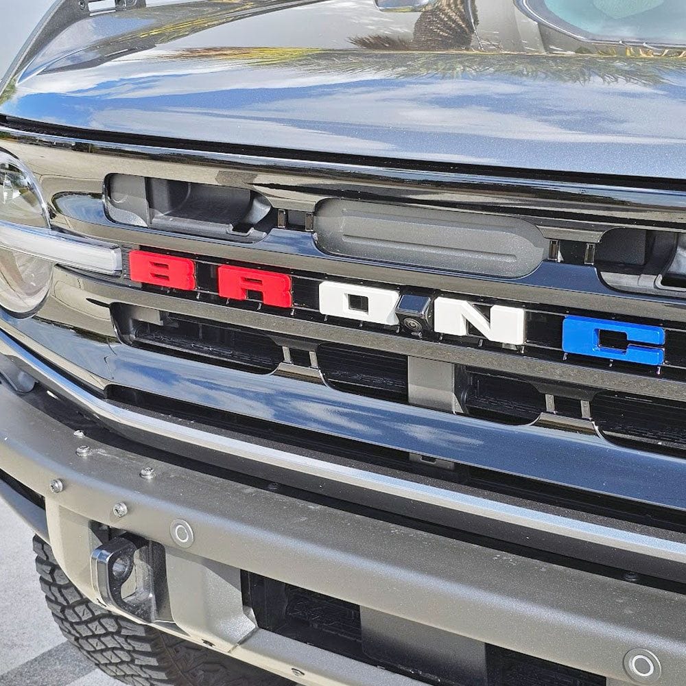 UPR Grille Replacement Letters (fits 21-26 Ford Bronco) UPR
