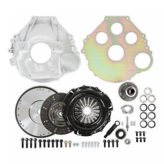 Complete Transmission Installation Kit Ford T5 Installation Kit for 28-oz Externally Balanced Small Block Ford Engines Holley