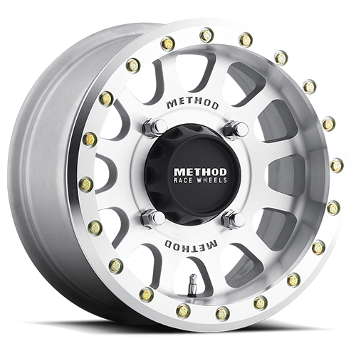 Aluminum Wheels 14x7 MR401 Beadlock UTV Bolt Pattern 4 On 156 Offset 38 Lip Size 0.94 Machined Raw Machined SL Method