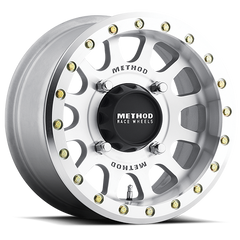 Aluminum Wheels 14x7 MR401 Beadlock UTV Bolt Pattern 4 On 156 Offset 38 Lip Size 0.94 Machined Raw Machined SL Method