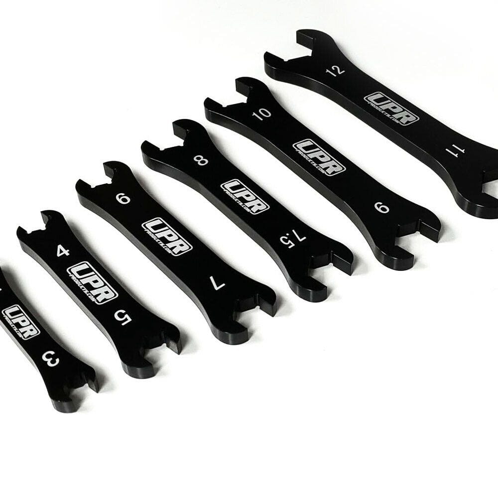 UPR 7075 Billet Aluminum Black Phantom 6pc AN Wrench Set