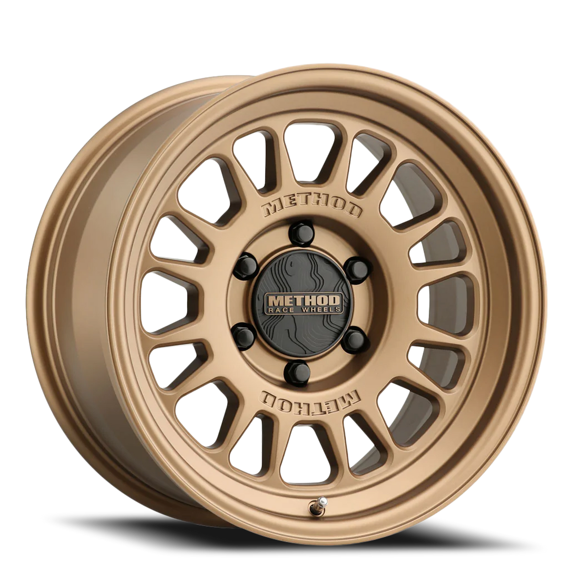 Aluminum Wheels 18x8.5 MR318 Bolt Pattern 6 On 139.7 Offset 40 Lip Size 1.22 Method Bronze BZ Method