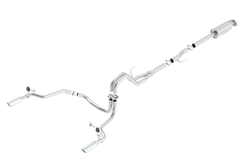 Borla 15-16 Ford F-150 3.5L EcoBoost Ext. Cab Std. Bed Catback Exhaust ATAK Single Split Rear Exit - additional view 2