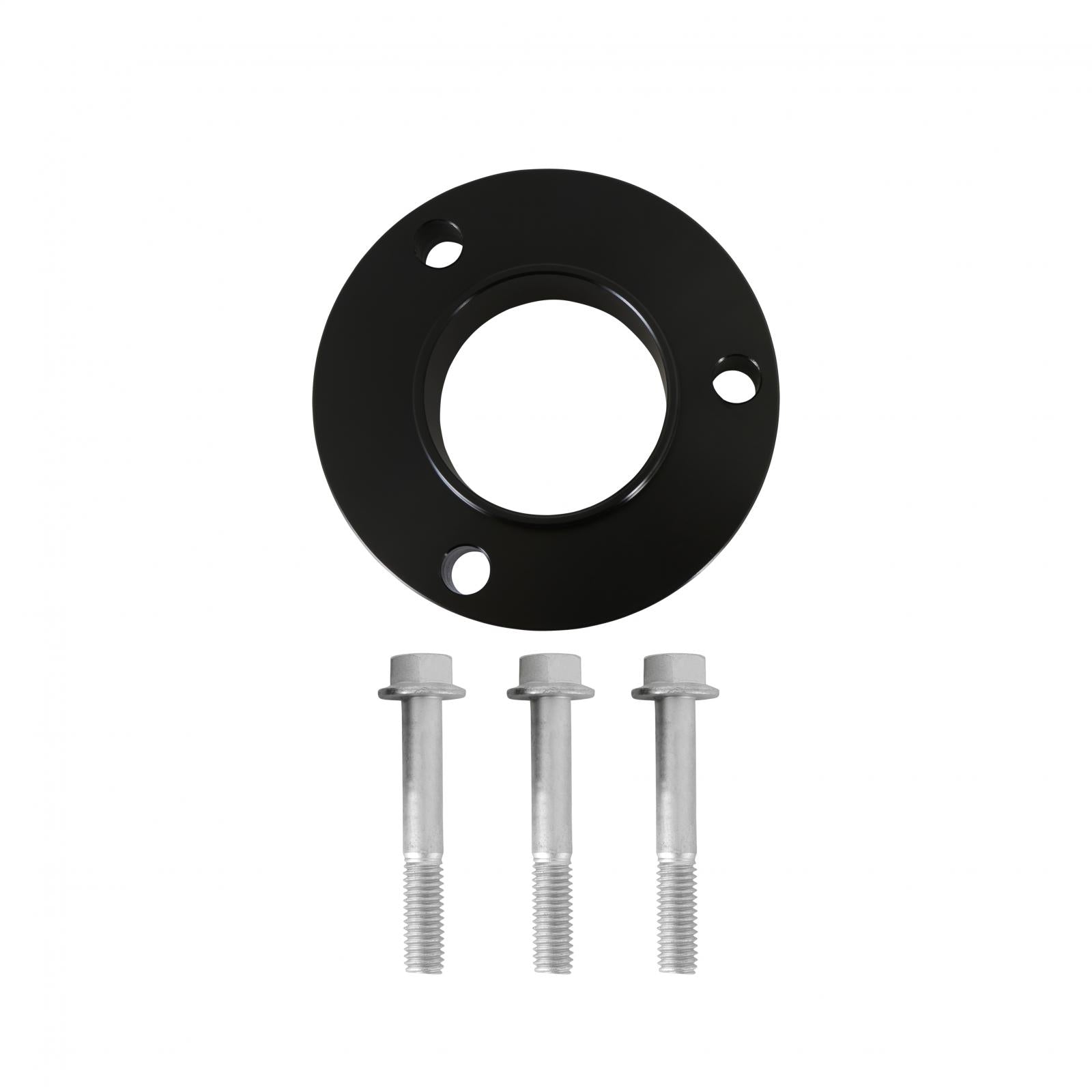 Spacer Kit, Small Block Ford Accessory Drive Crank Pulley 3.00 Damper Proper Length Crank Pulley Fasteners Included Spacer in Black Finish Holley