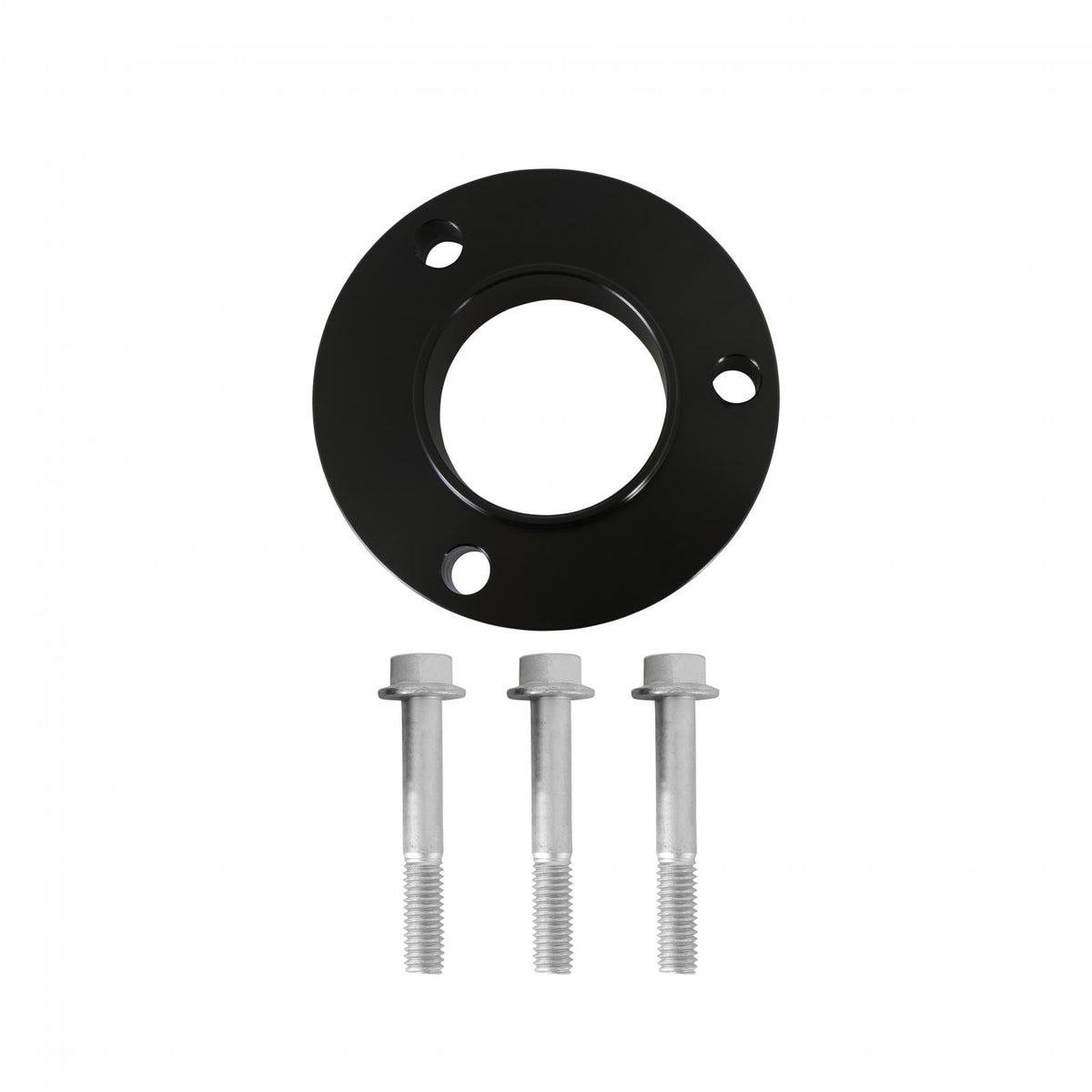 Spacer Kit, Small Block Ford Accessory Drive Crank Pulley 3.00 Damper Proper Length Crank Pulley Fasteners Included Spacer in Black Finish Holley