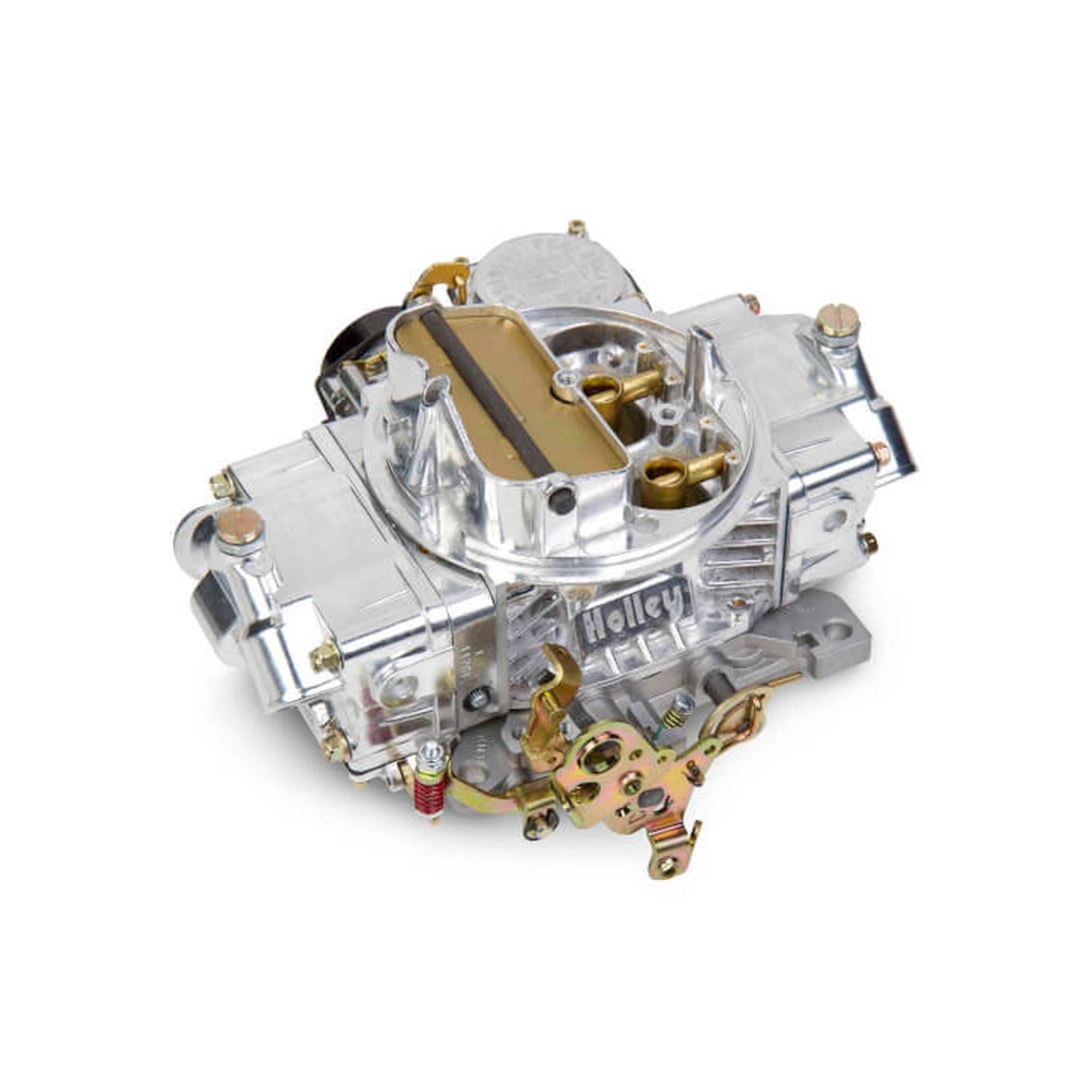 Classic Carburetor 600 CFM 4160 Vacuum Secondaries Shiny Gasoline Holley