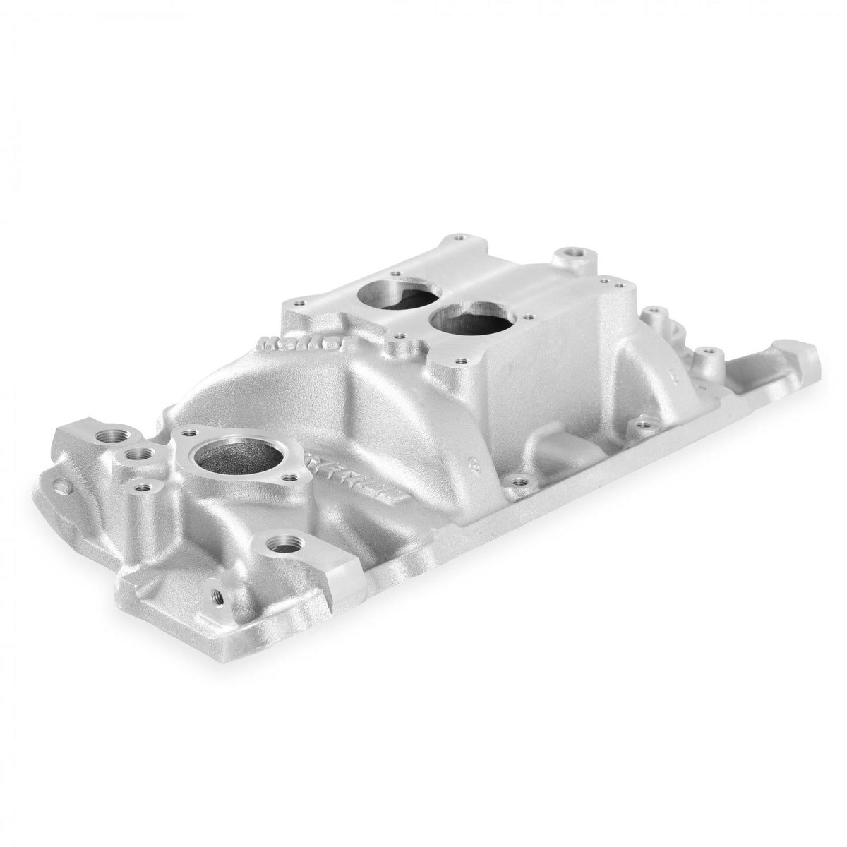 Strip Dominator Intake Chevy Small Block V8 Pro-Jection TBI Intake Manifold High Rise Dual Plane W/egr 1987-later with Cast Iron Heads Holley