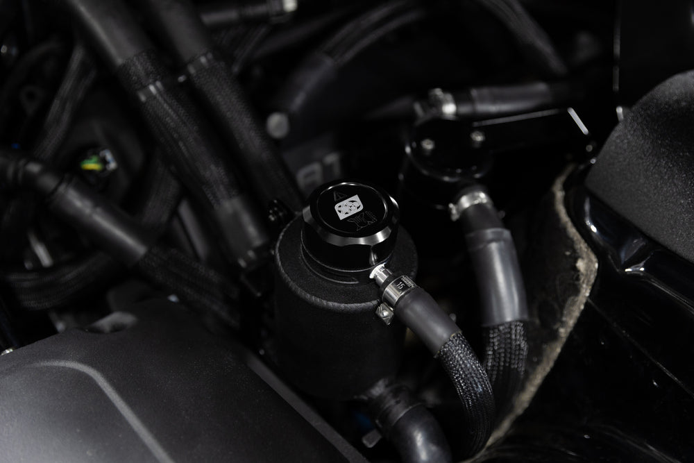 Whipple Supercharger Reservoir installed
