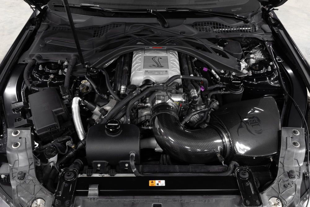 GT500 Coolant Reservoir Package installed