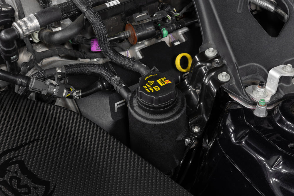 GT500 Supercharger Reservoir installed
