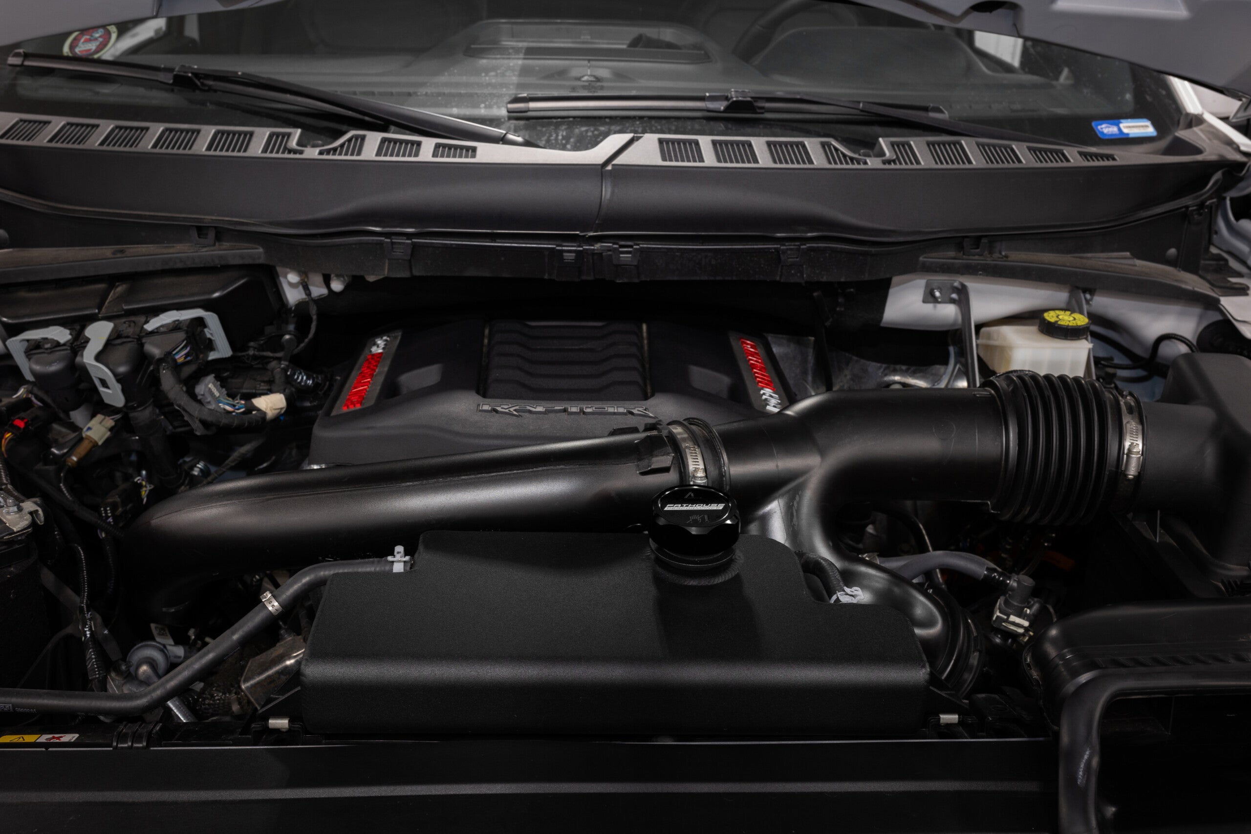 F150/Raptor Coolant Tank installed