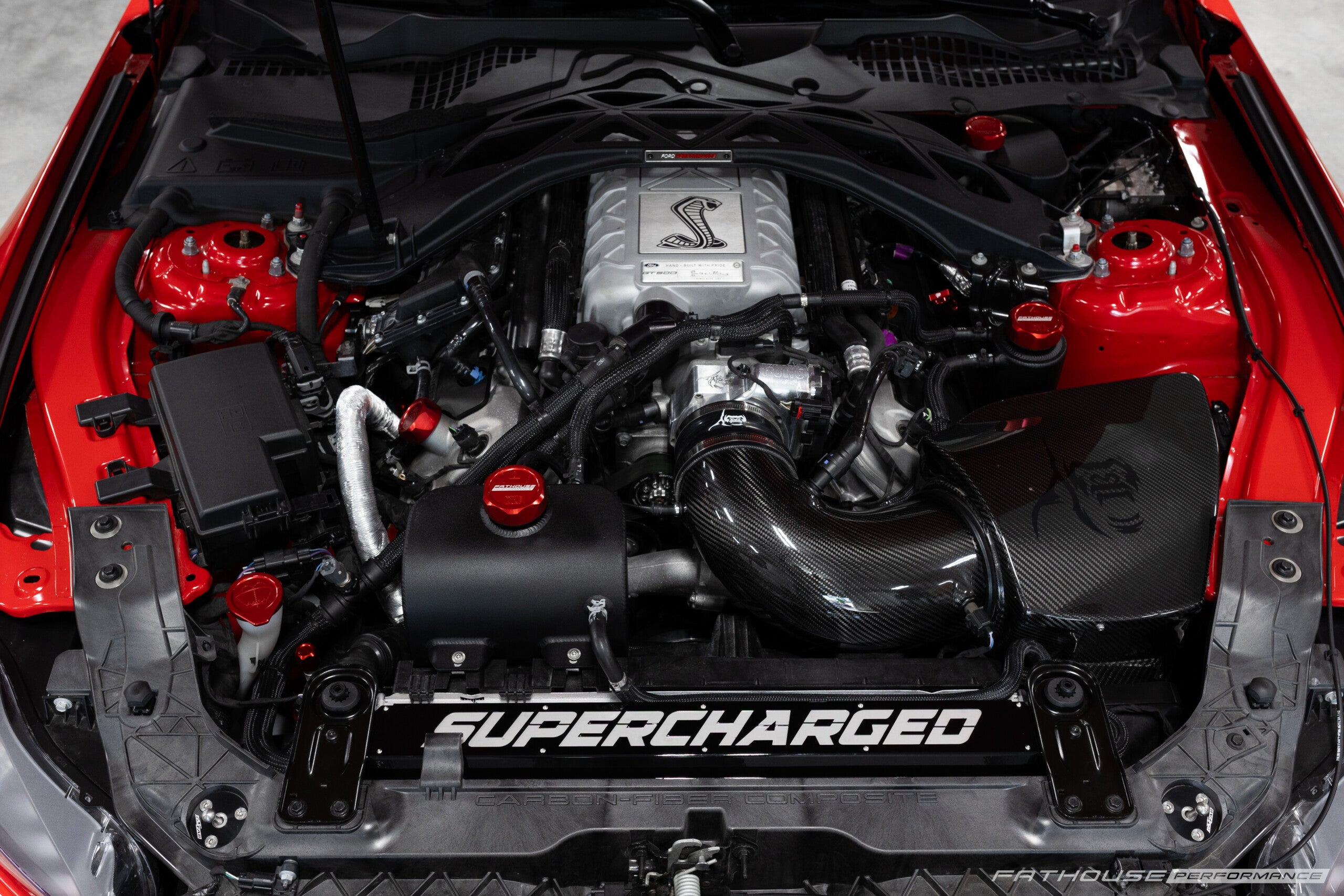 S550 Radiator Plate - SUPERCHARGED