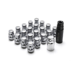 Wheel Mate Muteki SR35 Close End Lug Nuts w/ Lock Set - Satin Silver 12x1.50 35mm - 32926SSP User 1