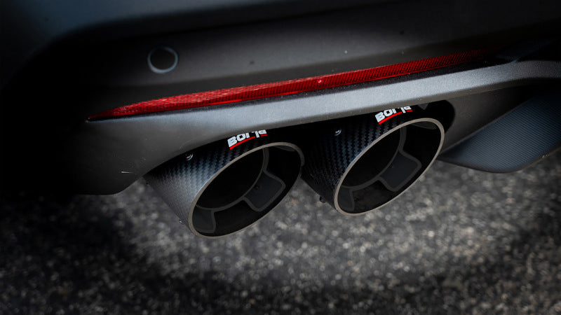 Borla 2024 Ford Mustang GT 5.0L V8 ATAK Catback Non-Active Exhaust - Carbon Fiber Quad Tip - additional view