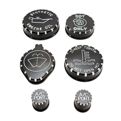 Billet Engine Cap Cover Package (fits 15-24 Mustang GT & V6) UPR