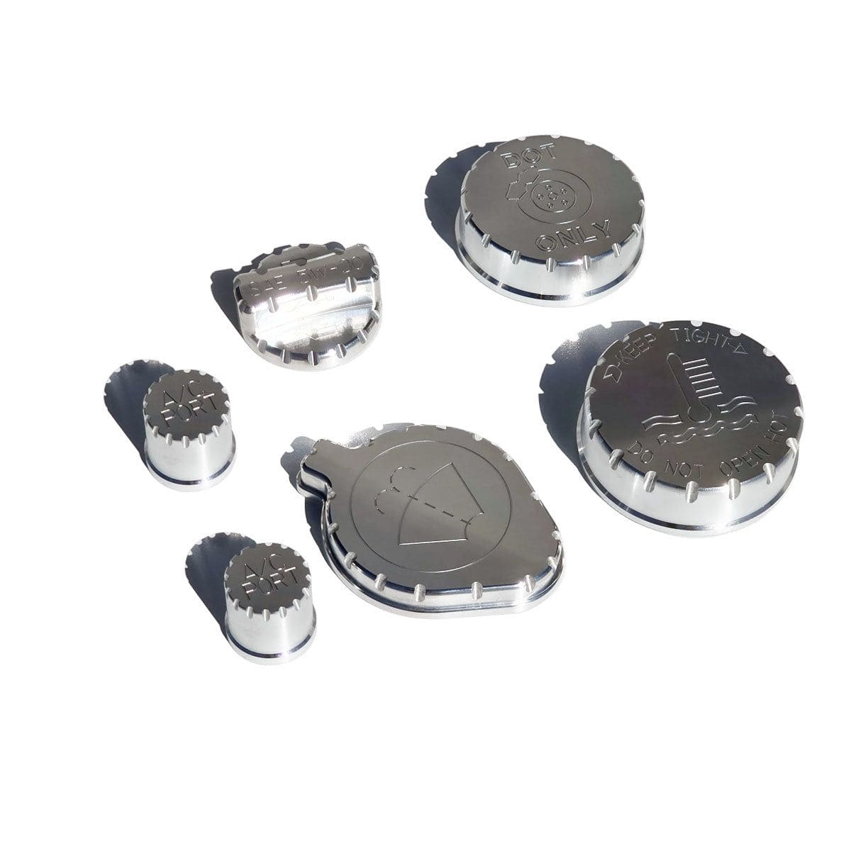Billet Engine Cap Cover Package (fits 15-24 Mustang GT & V6) UPR