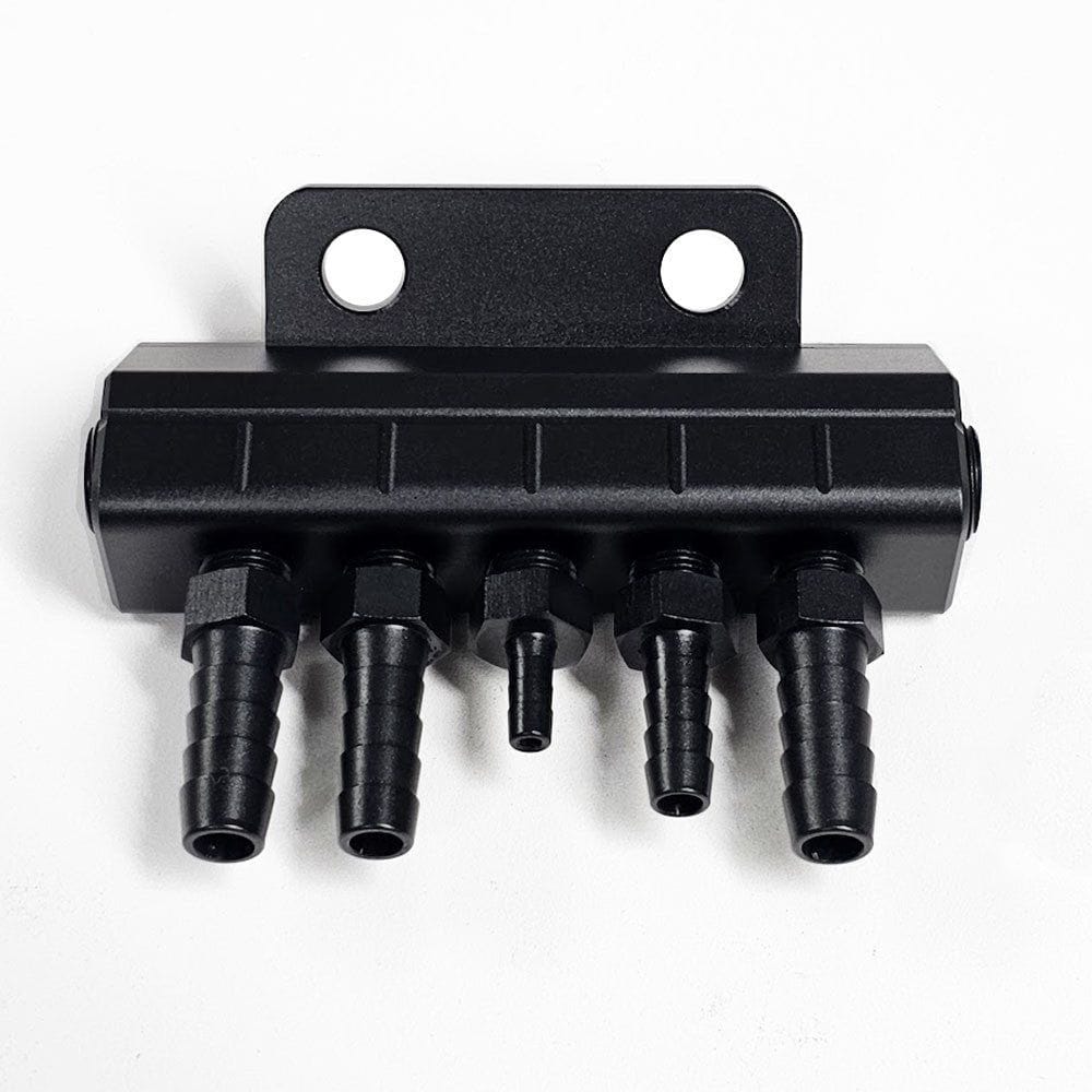 Billet Vacuum Block Manifold Multi Port (fits 86-95 Ford Mustang) UPR
