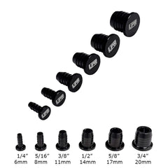 UPR Billet Vacuum Block Off Plugs Universal