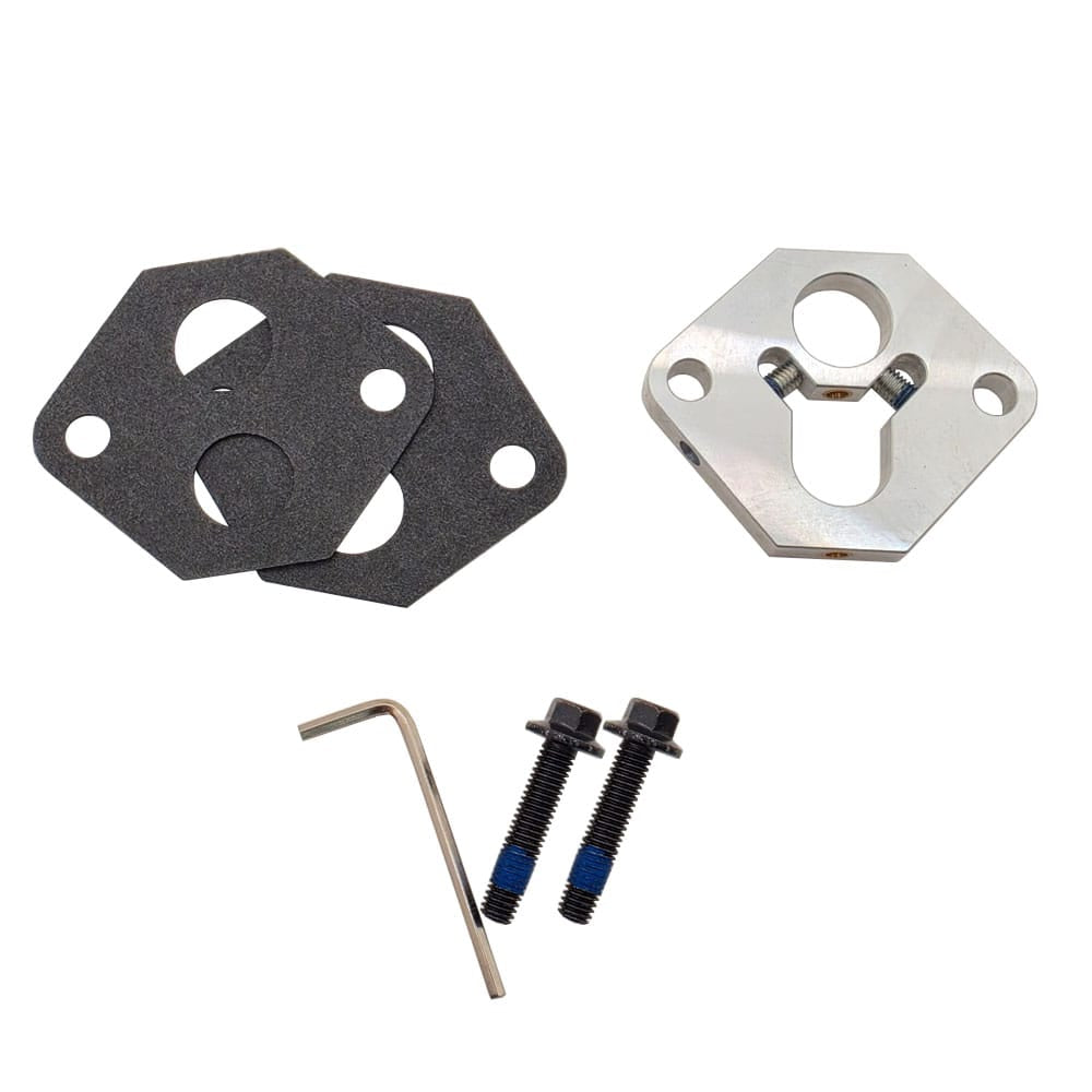 Billet Idle Air Control IAC Adjustable Plate 5.0 302 SBF (fits 86-93 Ford Mustang) UPR