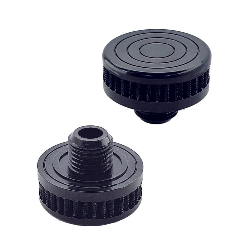 Black UPR Valve Cover Breather Filter Screw In & Push On