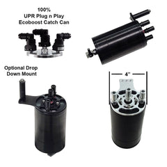 4in MEGA Oil Catch Can Plug N Play™ You Built It DIY catch can kit