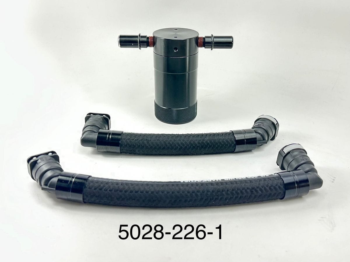 Plug N Play™ SC Oil Catch Can Separator (fits 18-22 Mustang GT) UPR