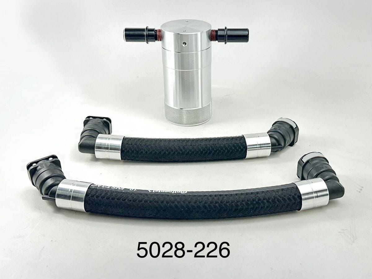 Plug N Play™ SC Oil Catch Can Separator (fits 18-22 Mustang GT) UPR