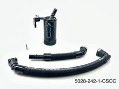 Plug N Play™ Oil Clean Side Catch Can Separator 2.25 inch (fits 18-23 Jeep Trackhawk & 21-23 Durango Hellcat 6.2)