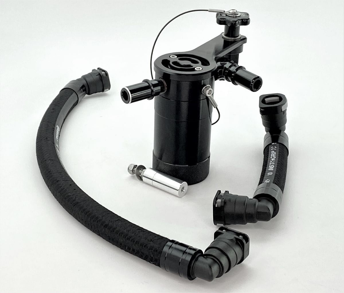 Plug N Play™ SC Oil Catch Can Separator (fits 2024 Mustang GT) UPR
