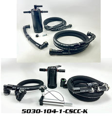 Plug N Play™ Dual Valve Oil Catch Can Separator (fits 15-23 Mustang 2.3 Ecoboost) UPR