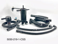 Plug N Play™ Pro Series Dual Valve Oil Catch Can with CSS (fits 14-18 GM Chevrolet GMC Trucks 6.2L) UPR